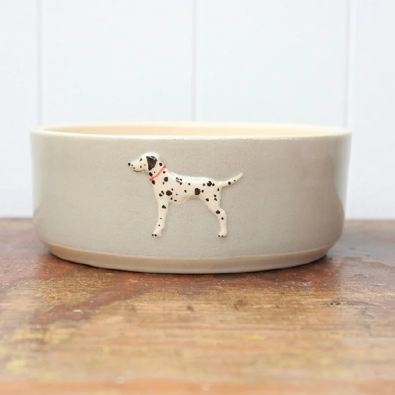 eco-friendly bamboo drinkware for outdoor events -SECOND - Hogben Dog Bowl - Dalmation