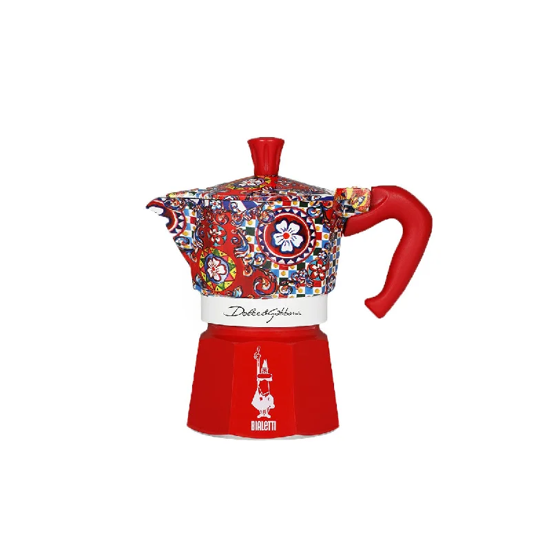 funny ceramic coffee mug -Bialetti Dolce & Gabbana Moka Express 3 Cup Sicilian Cart (150ml)