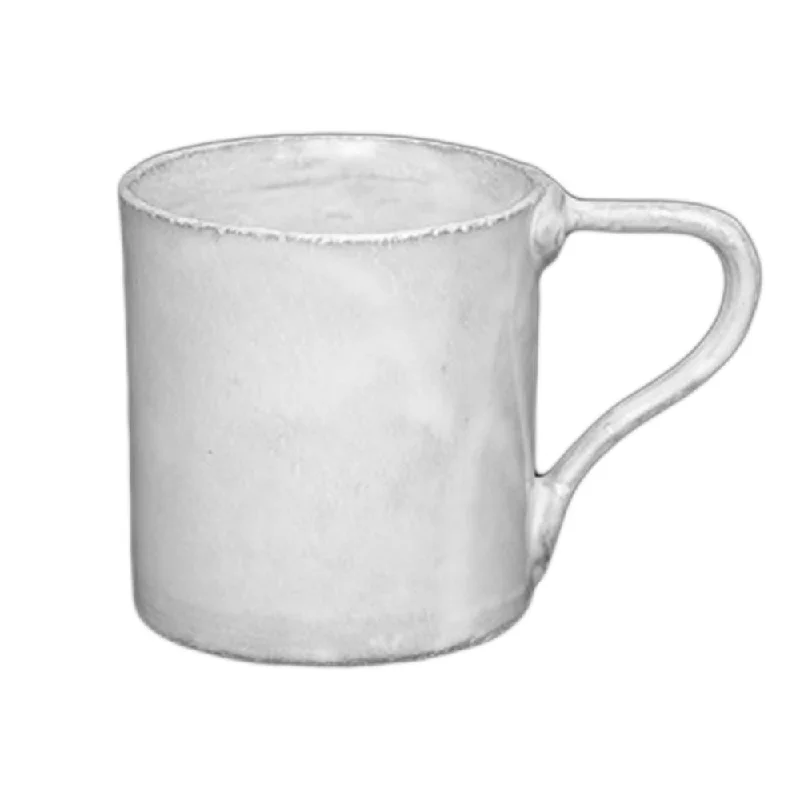 white coffee mug -Rivet Cup