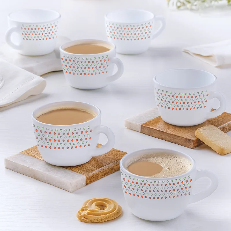 bright tea mug -Larah by Borosil Waltz Cup Set