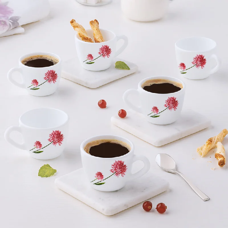 black coffee mug -Larah by Borosil Belle Cup Set