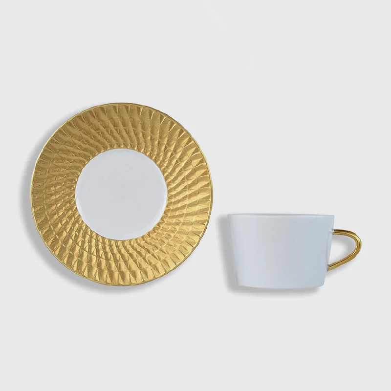 holiday coffee mug -Bernardaud | Twist Or Tea Cup & Saucer