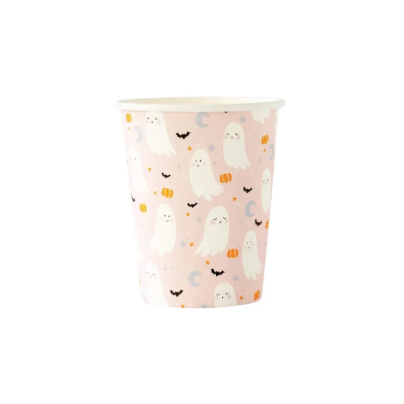 bright tea mug -Spooky Cute Halloween Paper Cups 8ct