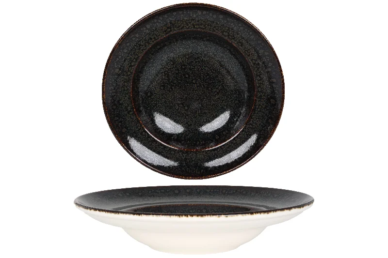 stylish porcelain serving bowls for soups -Ore Tierra Pasta Plate 27 cm (450cc)