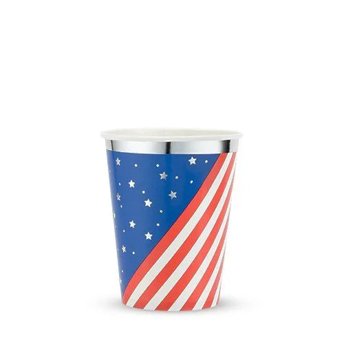 travel coffee mug -Stars and Stripes Cups