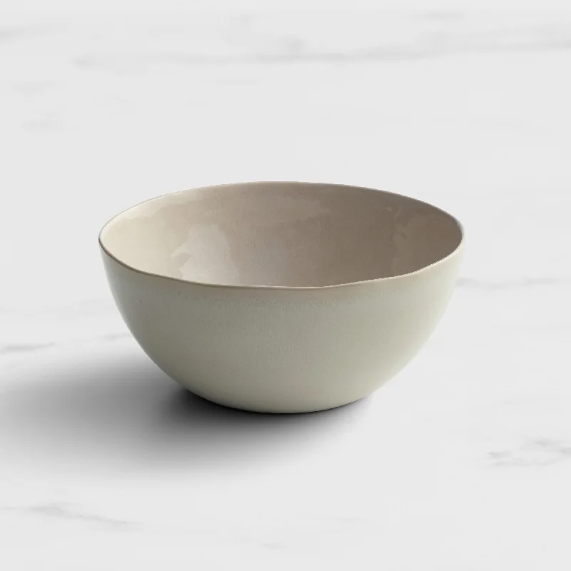 kids eco-friendly plastic plates for dining -Salisbury & Co Maison Serving Bowl 24cm Nougat