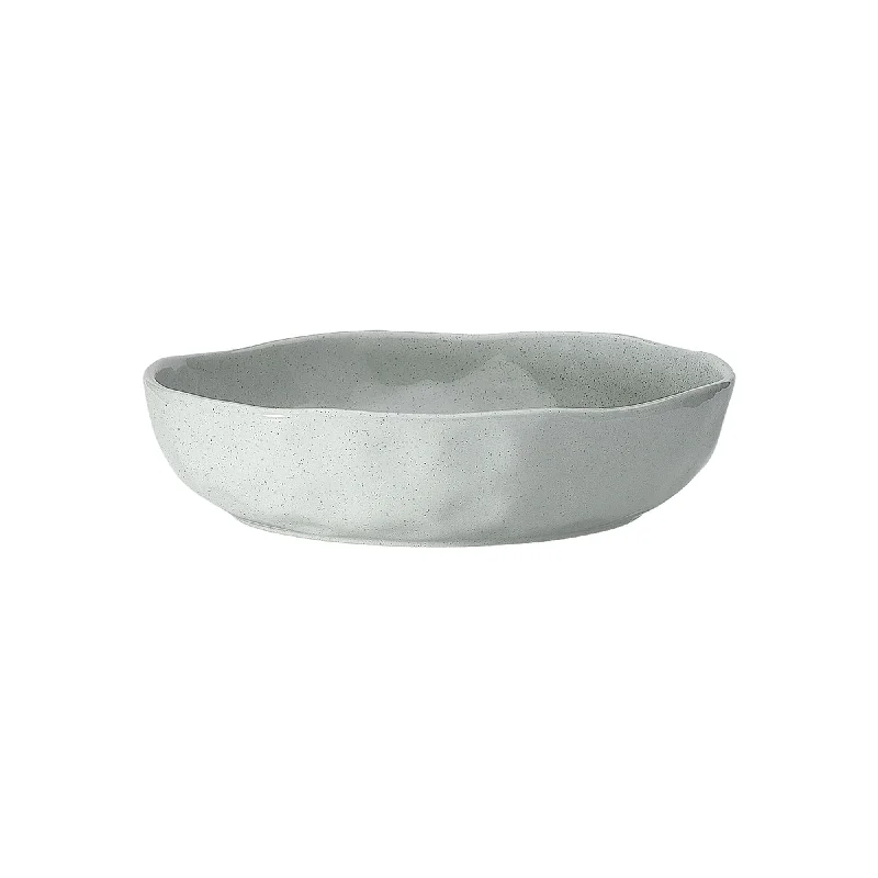 heavy-duty ceramic dinner plates for restaurants -Ecology Speckle Dinner Bowl 22cm Duck Egg