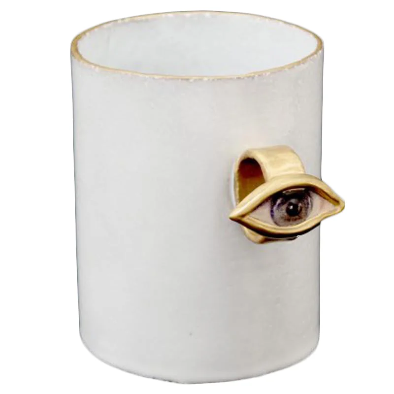 large travel mug -Serena Cyclops Ring Cup