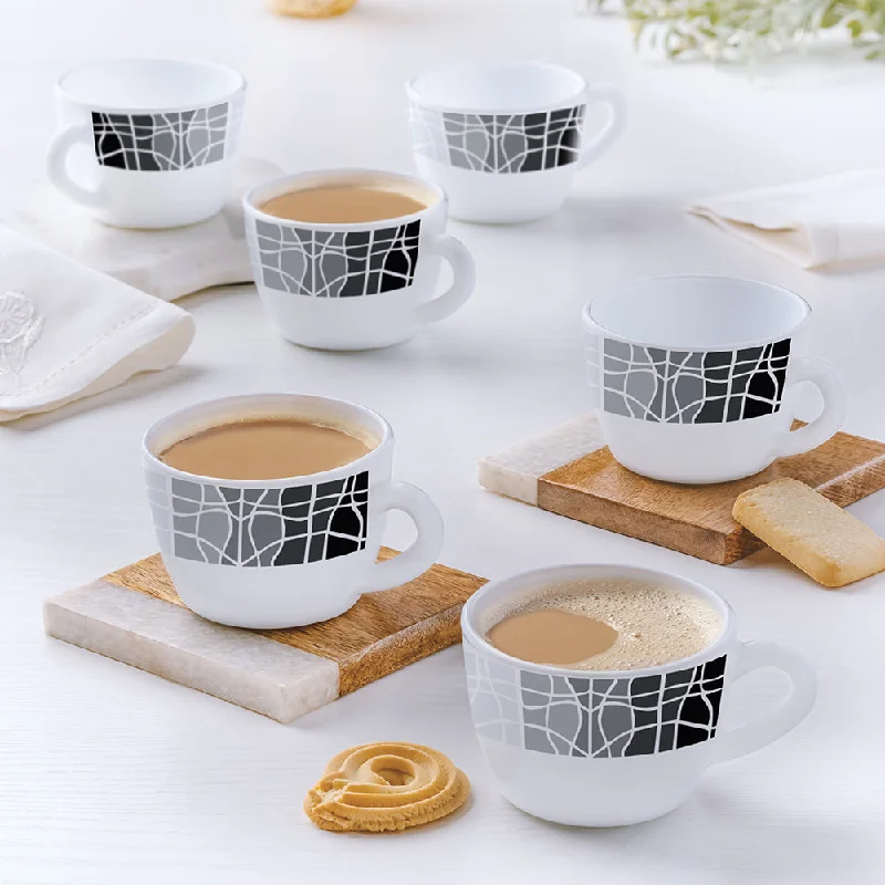 unique mugs for coffee lovers -Larah by Borosil Sitara Cup Set