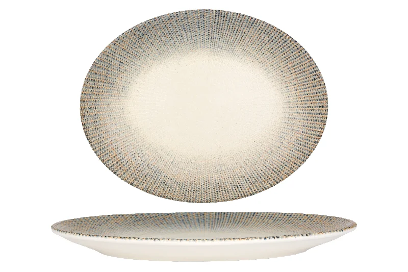 premium melamine dinnerware sets -Sway Service Plate 25x11 cm