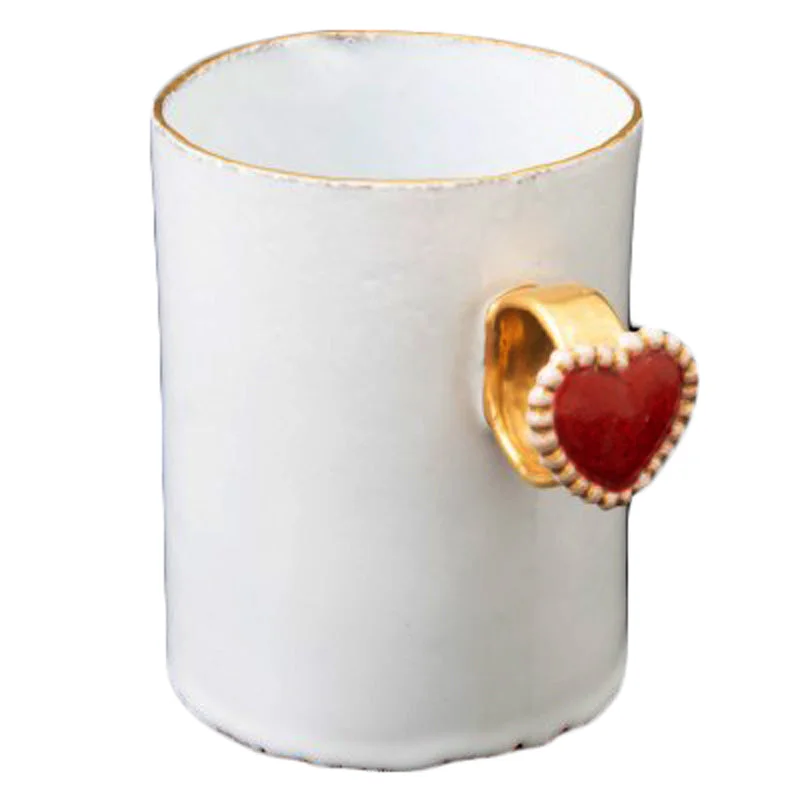 Christmas coffee mug -Serena Heart Ring Cup