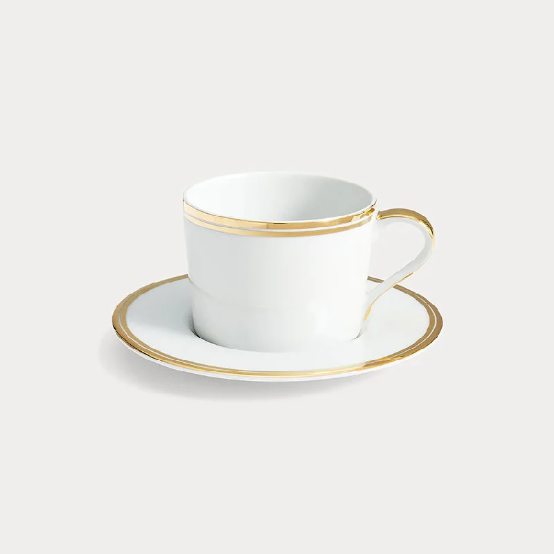 funny mugs for office -Ralph Lauren | Wilshire Cup & Saucer