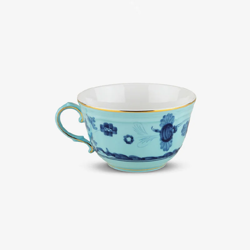 pastel coffee mug -Ginori 1735 | Oriente Italiano Tea Cup - Iris