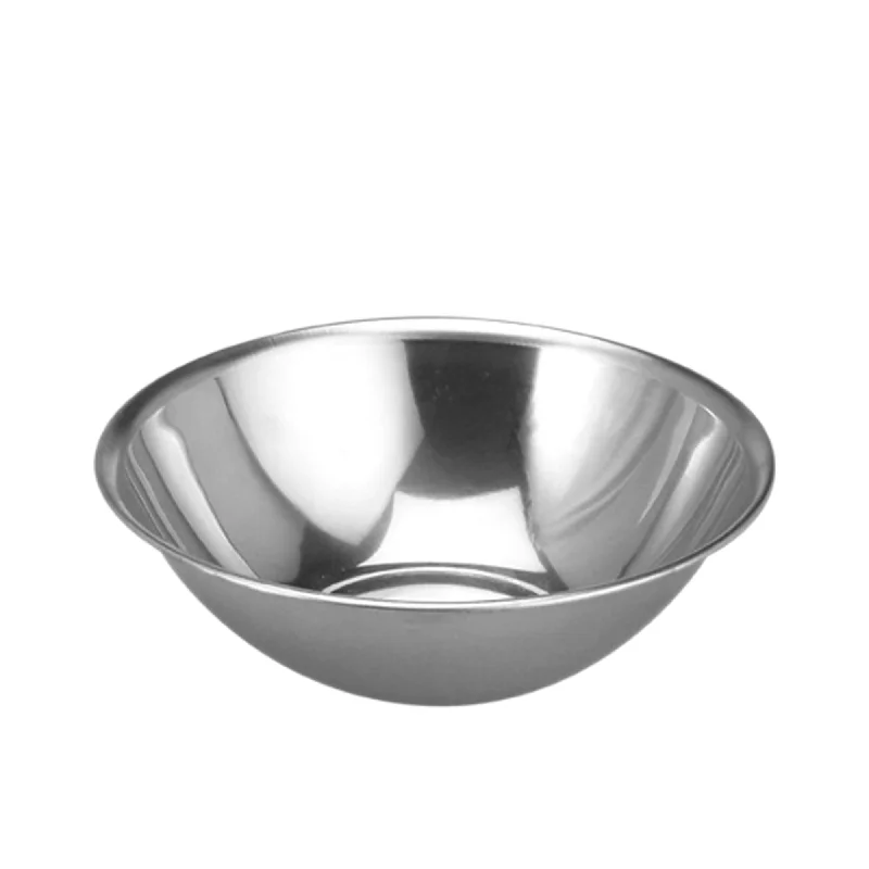 reusable bamboo bowls for picnics and BBQs -Chef Inox Stainless Steel 10 litre Mixing Bowl 41x13.5cm