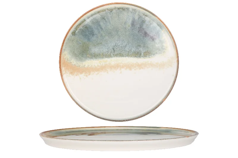 eco-friendly porcelain dinner plates for events -Fium Diner Plate 28 cm