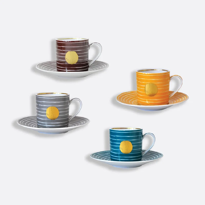 luxury coffee mug -Bernardaud | Aboro Coffee Cups & Saucers