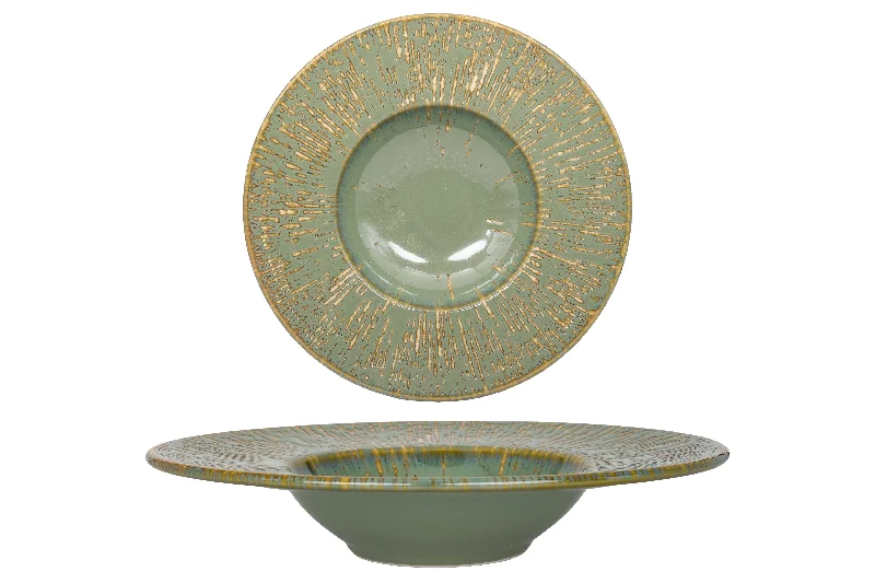 reusable ceramic plates for holidays -Sage Snell Pasta Plate 28 cm