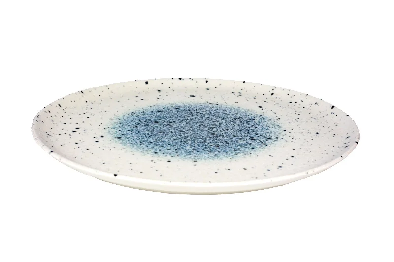 reusable ceramic dinnerware for daily use -Splash Pizza Plate 32 cm