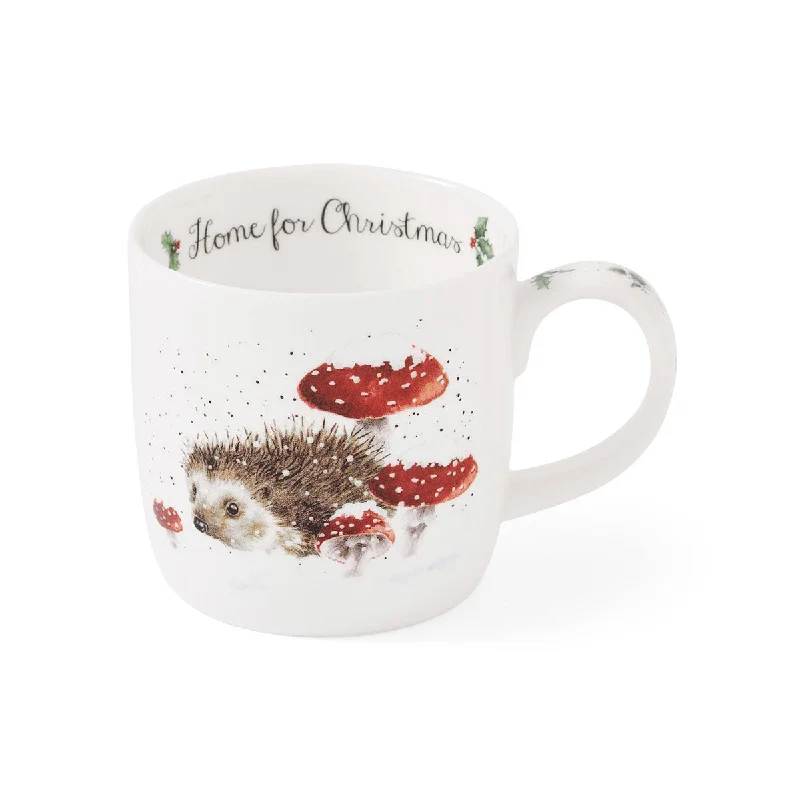 ceramic coffee mug -Royal Worcester Wrendale Porcupine Mug 310ml