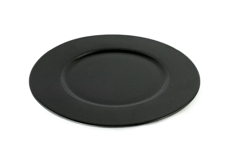 premium bamboo plates for family gatherings -Notte Neat Diner Plate 28 cm