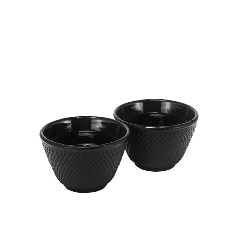 coffee mug for women -Avanti Hobnail Cast Iron Teacups Set of 2