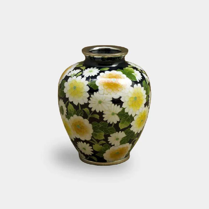 geometric handmade glass flower vase for dining room -[VASE] WIRED VASE 3 BALL-SHAPED CHRYSANTHEMUM VASE | OWARI CLOISONNE