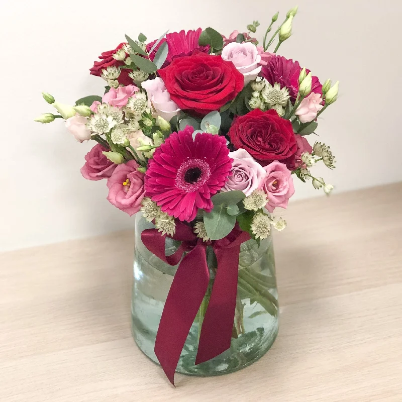 creative wooden flower vase for modern office -Vase Arrangement Roses