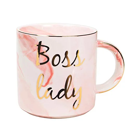 insulated coffee mug -Amazon.com: Vilight Boss Lady Mug Gifts for Wife Mom and Girl - Female Entrepreneur Business Owner Coffee Cup for Woman 11.5 oz: Books