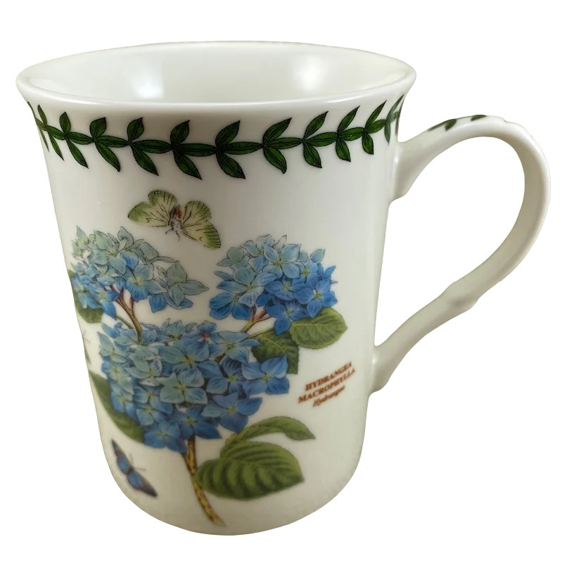 Christmas coffee mug -Botanic Garden Hydrangea Macrophylla Susan Williams Ellis Mug Portmeirion