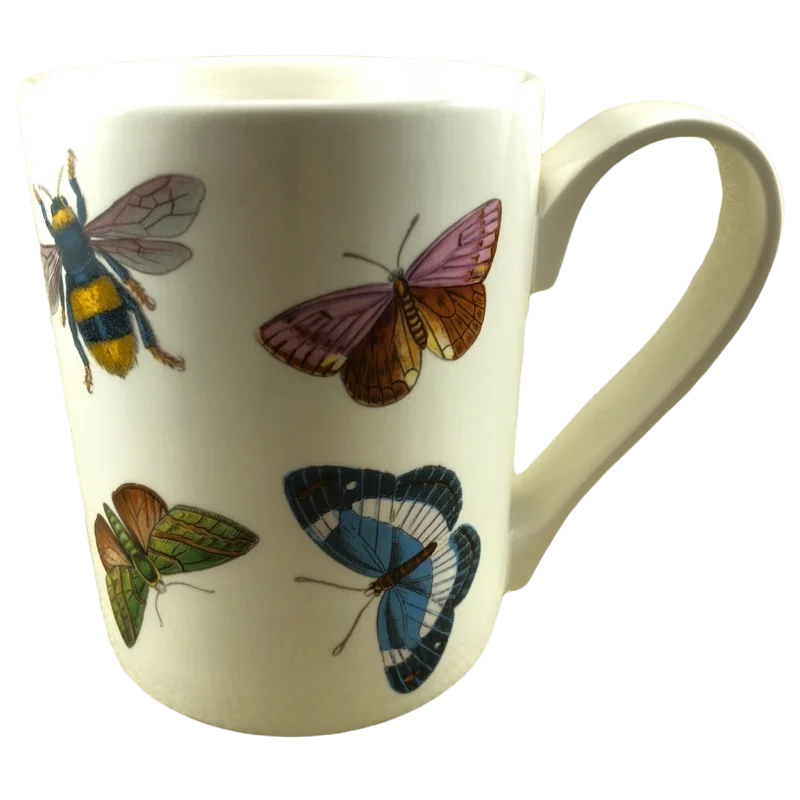 colorful coffee mug -Botanic Garden Insects Susan Williams Ellis Mug Portmeirion