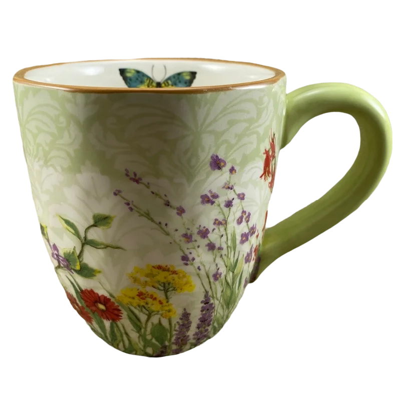 silicone coffee mug -Botanical Garden Mug Pier 1 Imports