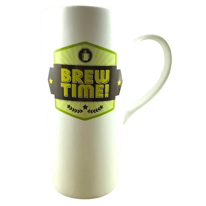 reusable coffee cup -Brew Time Tall Mug Hallmark