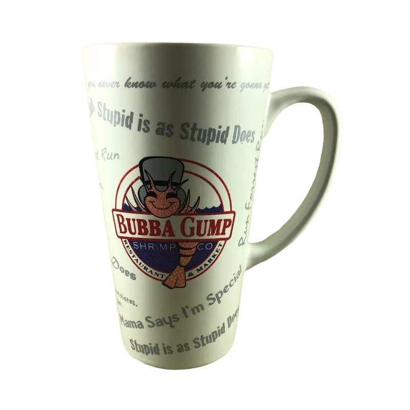 large coffee mug -Bubba Gump Shrimp Co Restaurant & Market Forrest Gump Mug