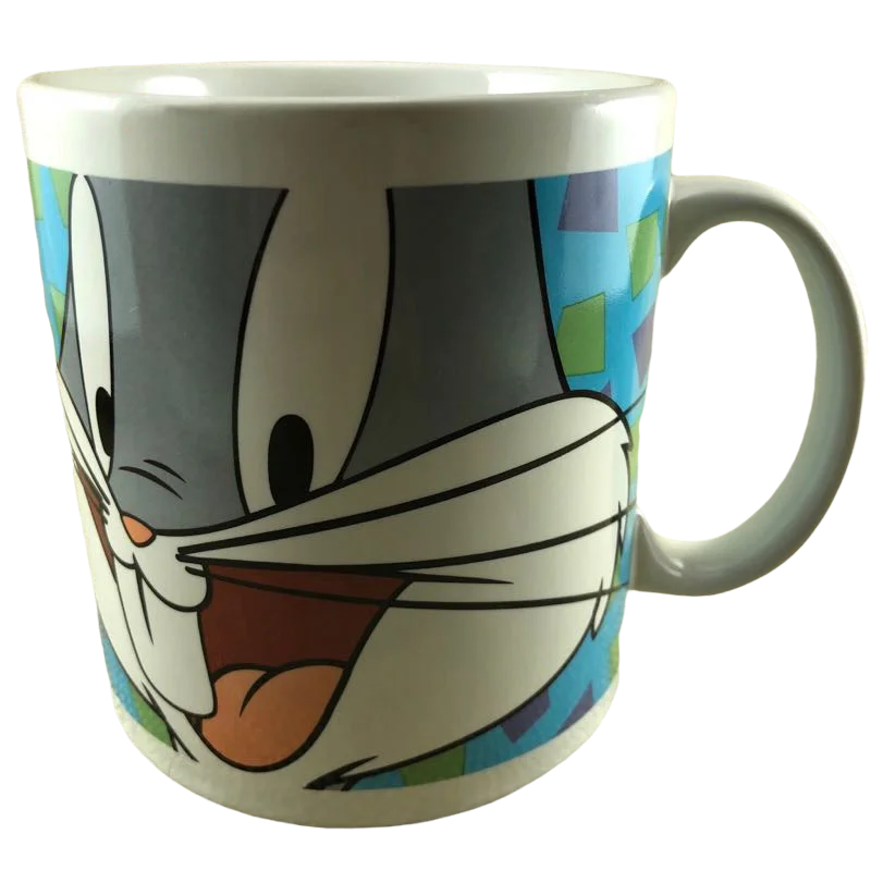 coffee mug for home office -Bugs Bunny And Tweety Bird Oversized Mug Houston Harvest