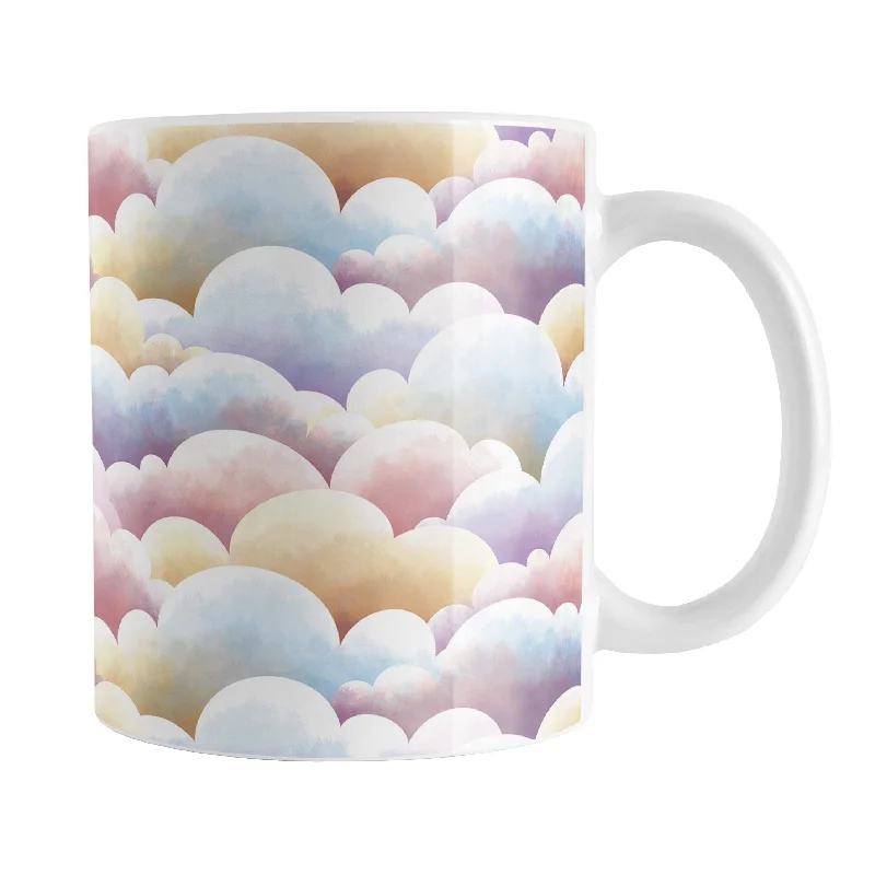 coffee mugs for gifting -Colorful Clouds Mug