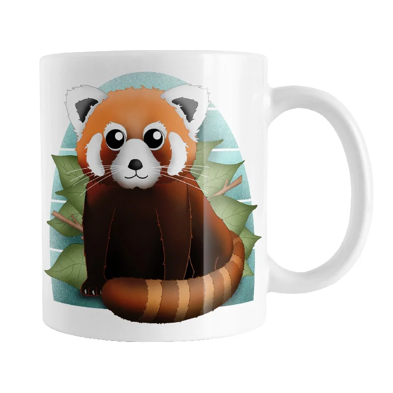 oversized tea cup -Cute Red Panda Mug