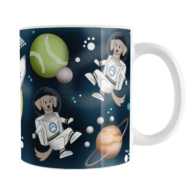 personalized photo mug -Galaxy Dog-stronaut Mug