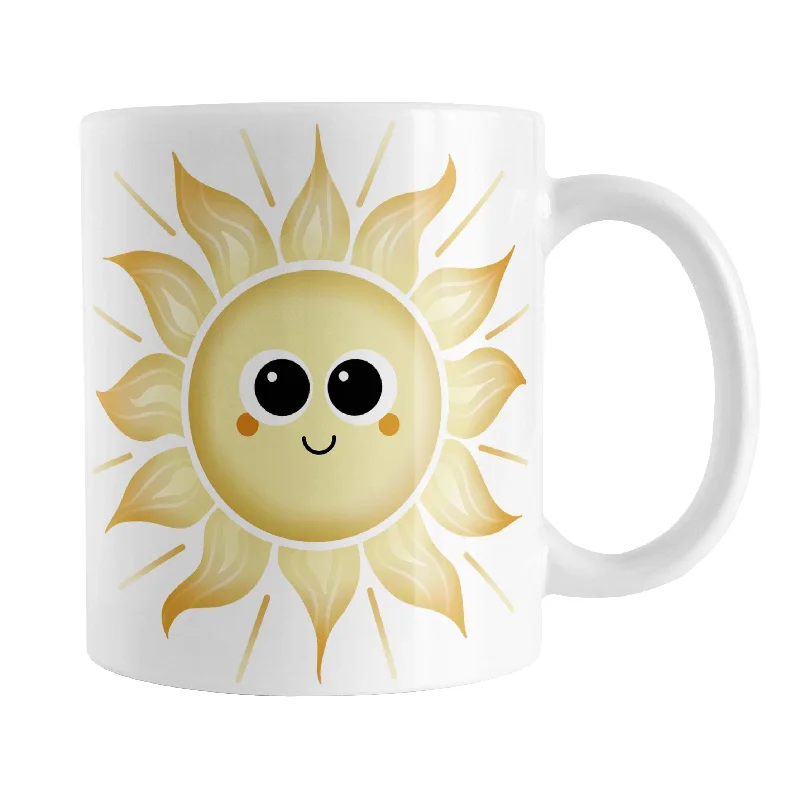 small tea mug -Happy Sun Mug