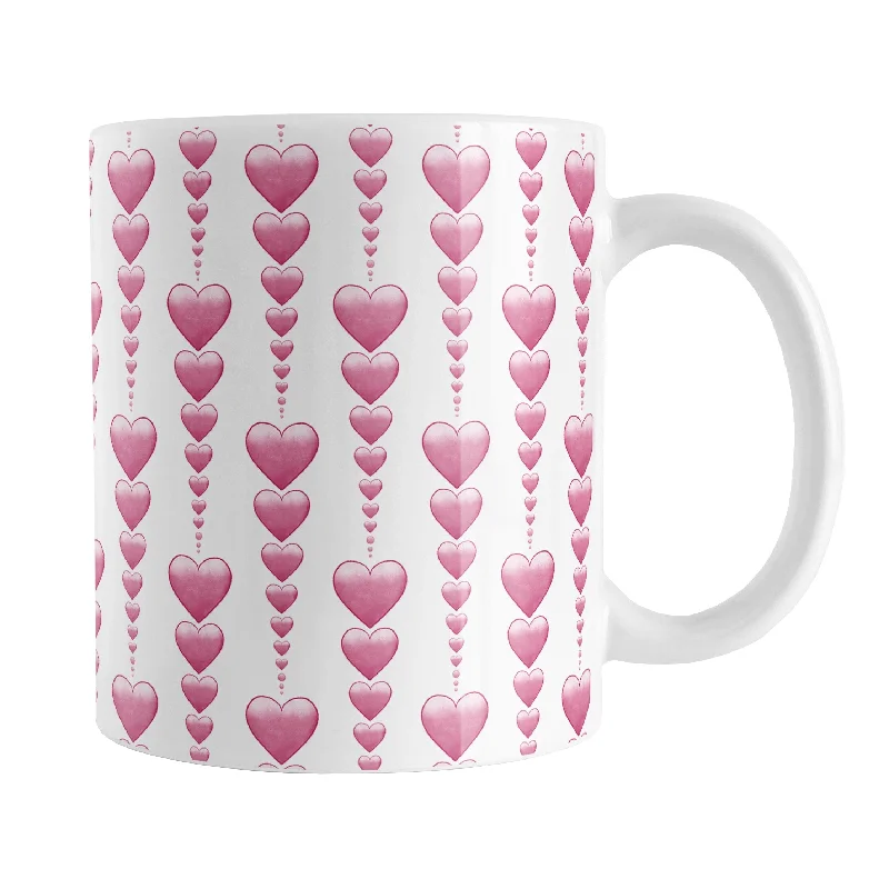 portable coffee mug for travel -Heart Strings Mug