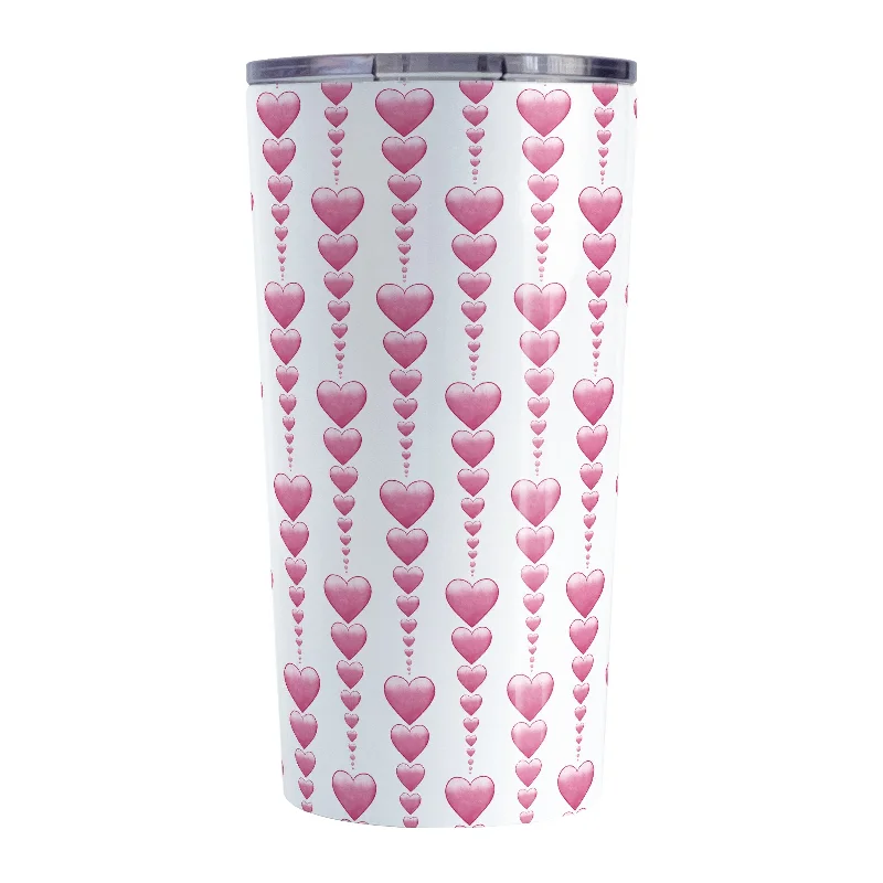 coffee mug for teenagers -Heart Strings Tumbler Cup