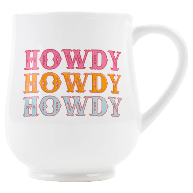 dishwasher safe mug -Howdy Friends Coffee Mug 22oz