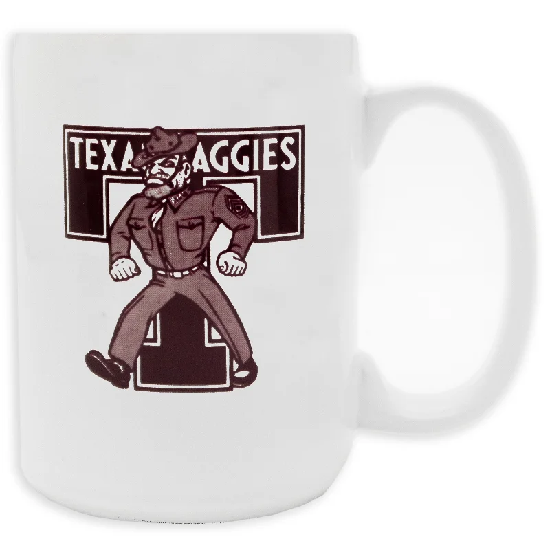 practical coffee mug -Texas Aggie Impact Mug Sarge 14oz