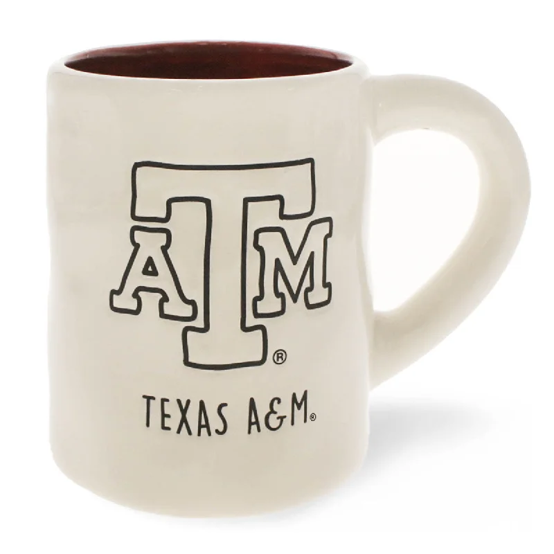 large travel cup for hot drinks -Texas A&M Jumbo Block Atm Mug 18oz