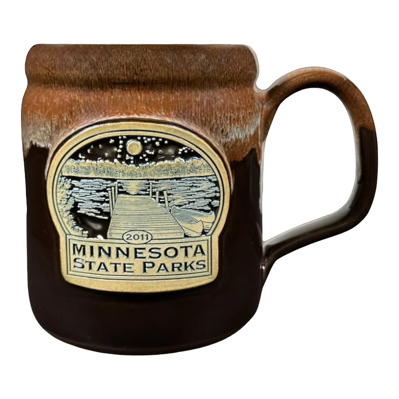 stackable coffee mugs -Minnesota State Parks Limited Edition Mug 2011 Deneen Pottery