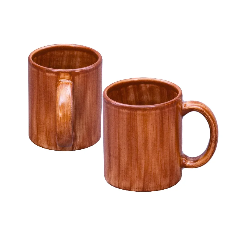 funny coffee mug -Mug Set - Set of 4 - Brown | Brownstone