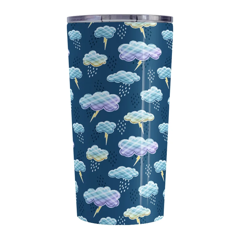 travel mug with design -My Thunderstorm Tumbler Cup