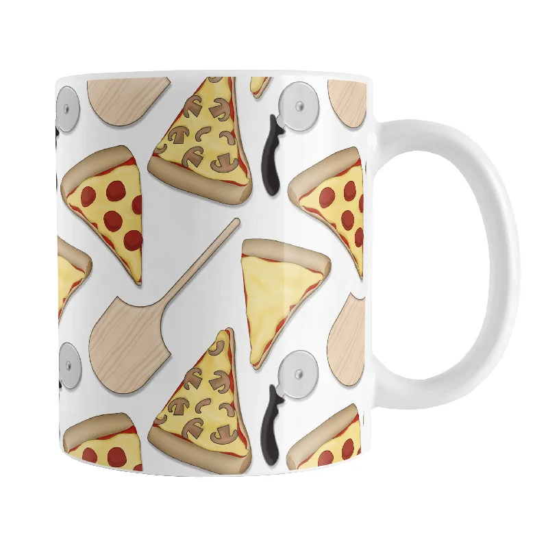 trendy coffee mug -Pizzeria Pizza Pattern Mug