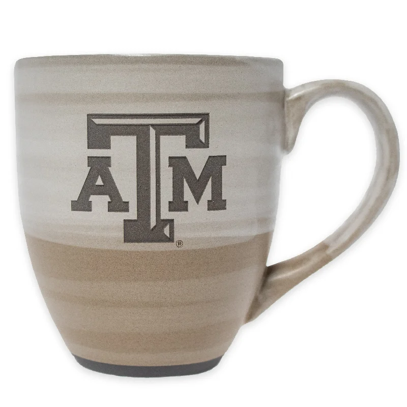 vintage coffee mug -Texas A&M Reactive Color Clay Ceramic Mug