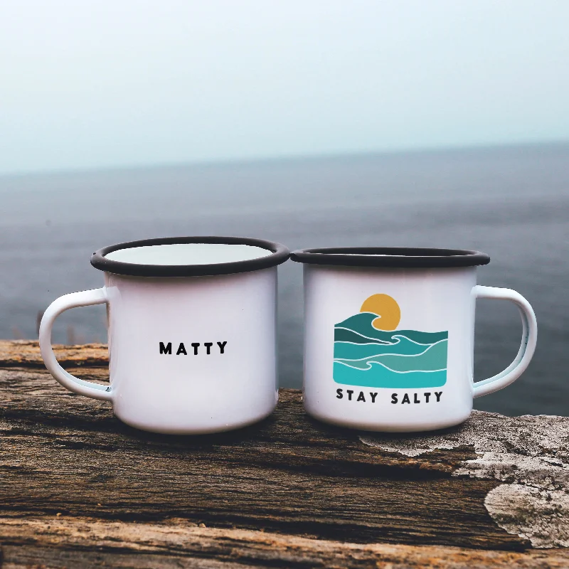 best gift coffee mug -Stay Salty Surf Mug