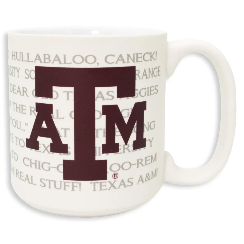 travel cup with cute design -Texas A&M Tailgater War Hymn Mug 18oz